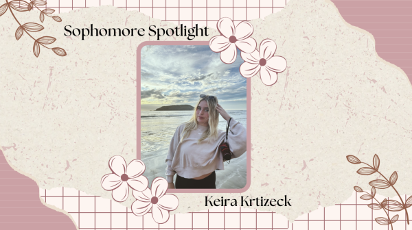 Our sophomore spotlight: Keira Krtizeck!! 